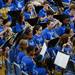 Members of the Tappan Middle School band perform during the "I Have A Dream" 50th Anniversary Celebration Concert in the gym at Tappan on Wednesday, May 29, 2013. The band, along with the orchestra and choir, will travel to Washington D.C. to play at the Lincoln Memorial. Melanie Maxwell | AnnArbor.com